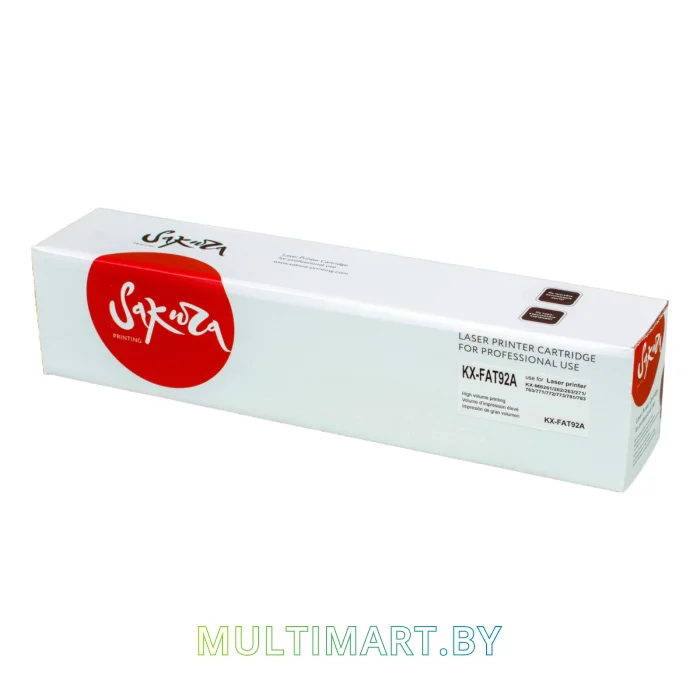 Картридж Sakura Printing SAKXFAT92A (аналог Panasonic KX-FAT92A)